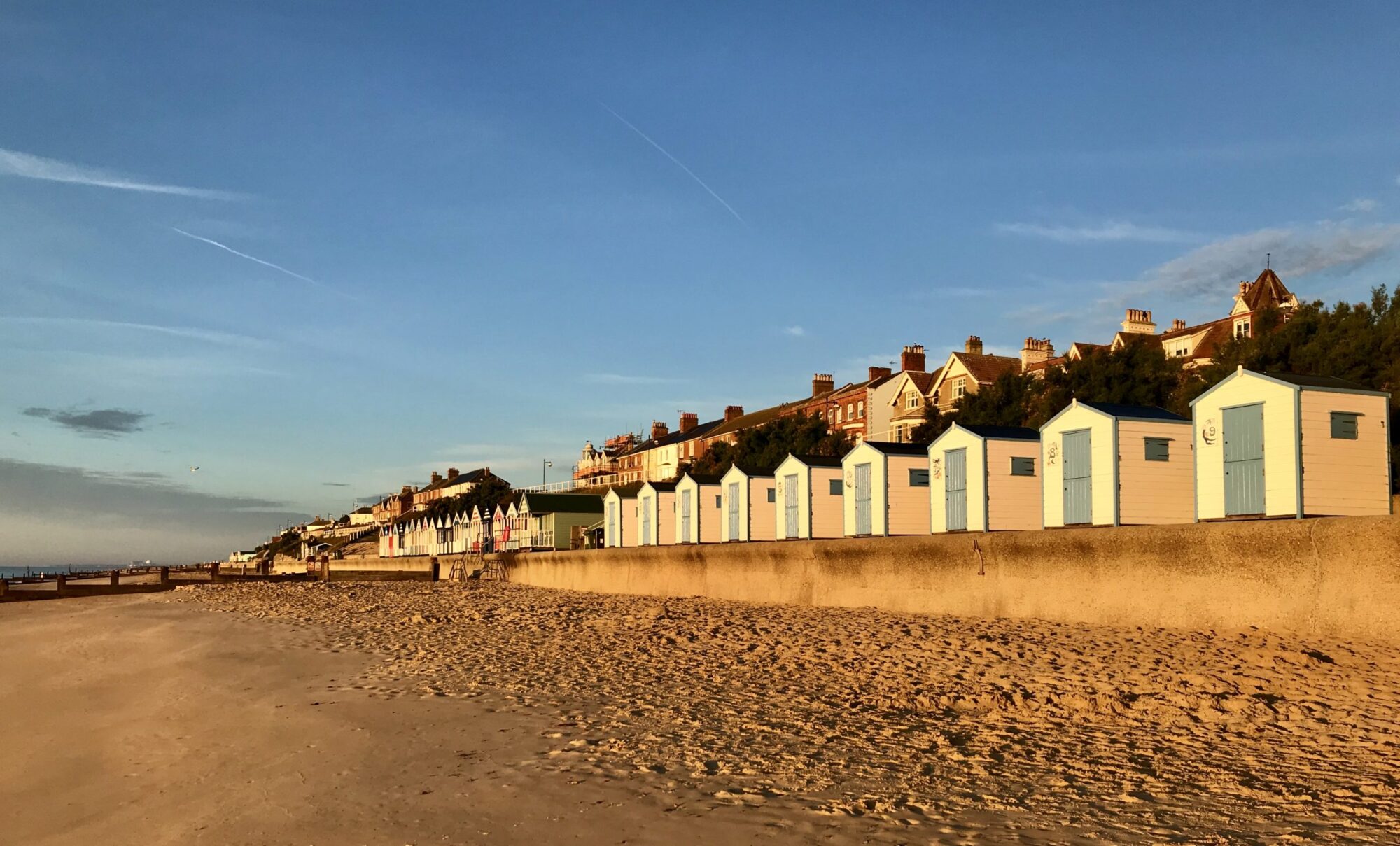 Beach Huts in Southwold